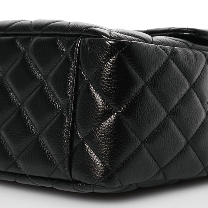 Chanel Caviar Quilted XXL Travel Flap Bag Black 11 of 14