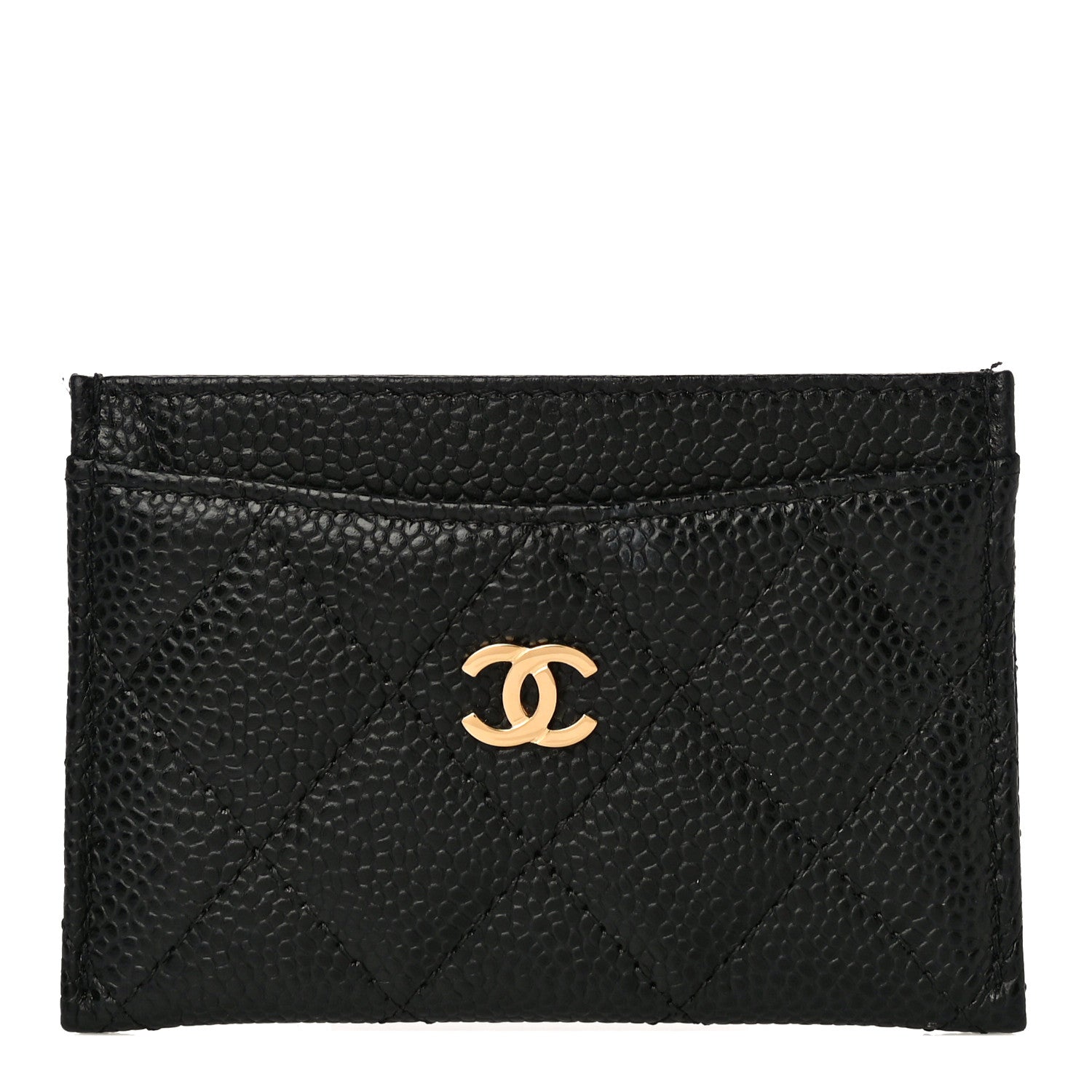 Chanel Caviar Quilted Card Holder Black 1 of 11