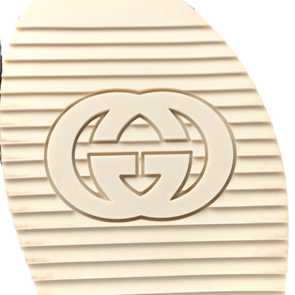 Gucci Linen Psychedelic Mini GG Monogram Angelina Platform 55mm Slide Sandals 35.5 Multicolor 7 of 8