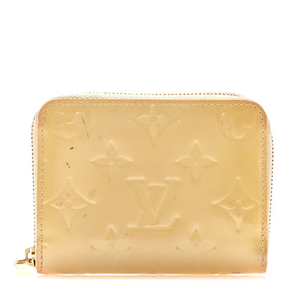 Louis Vuitton Vernis Zippy Coin Purse Blanc Corail 1 of 10
