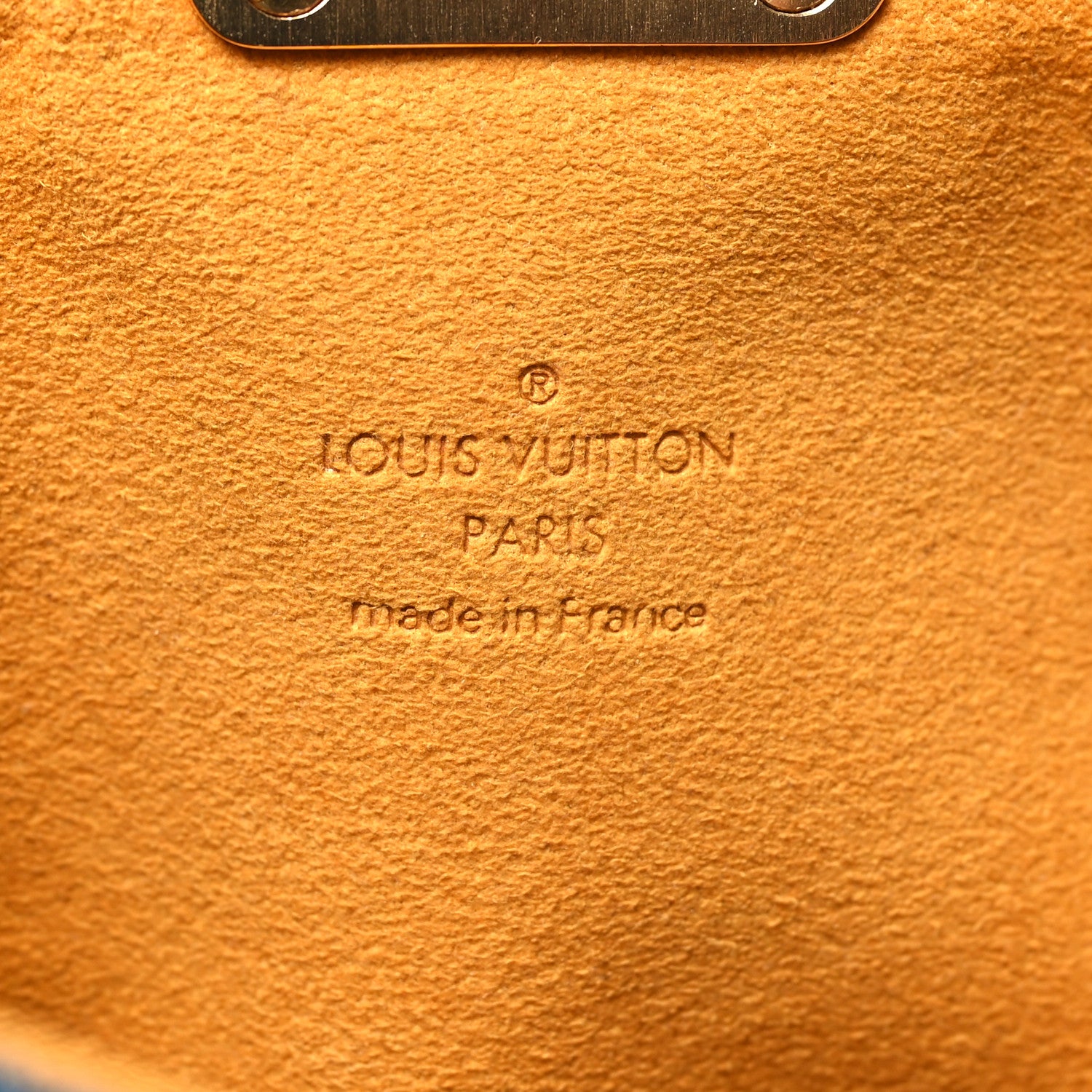 Louis Vuitton Monogram Denim Pochette Plat Clutch Blue 6 of 9