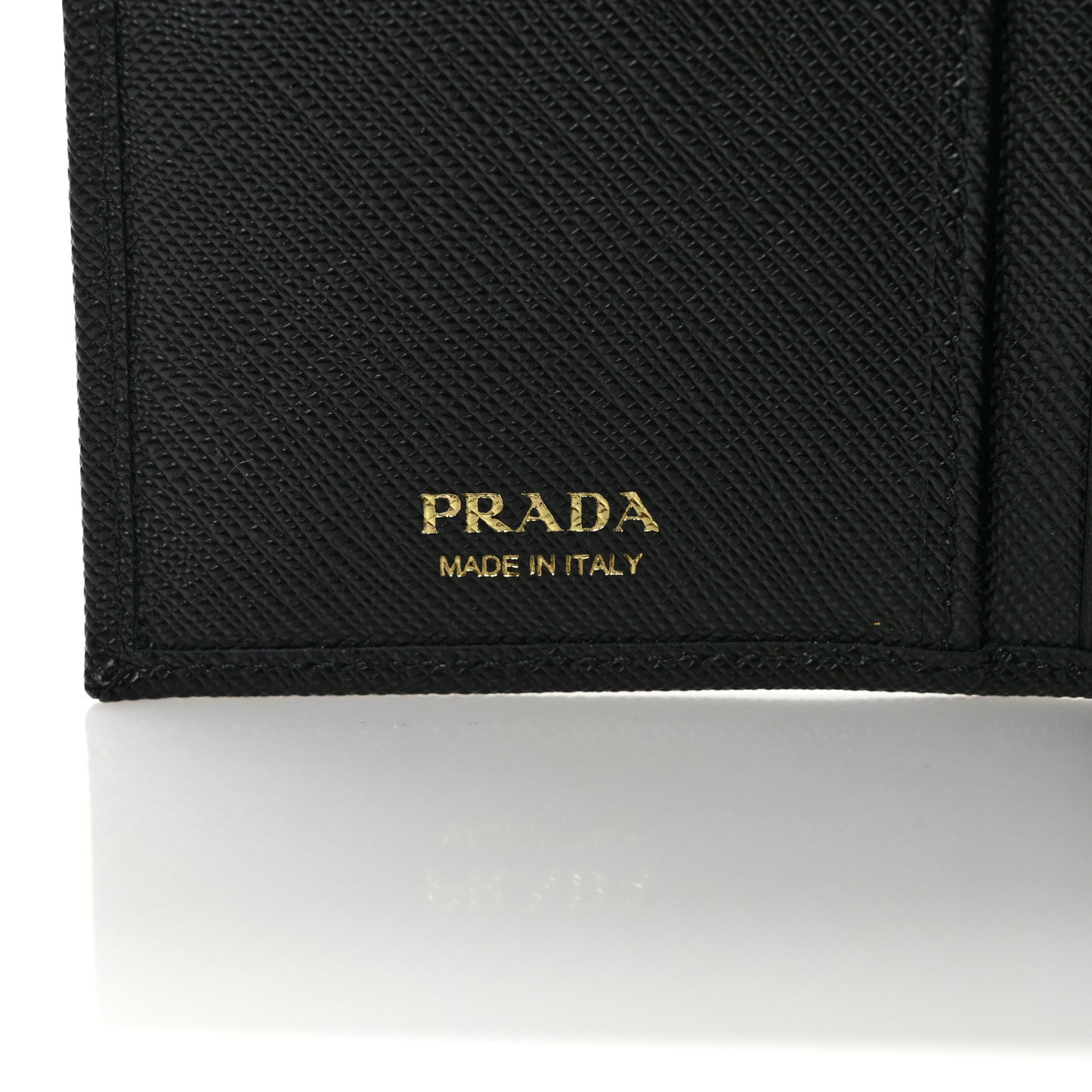 Saffiano Metal Large Wallet Black
