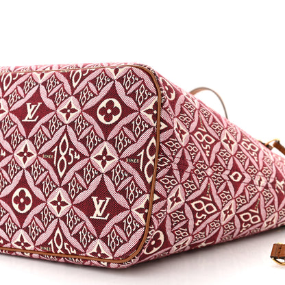 Louis Vuitton Jacquard Since 1854 Neverfull MM Bordeaux 9 of 9