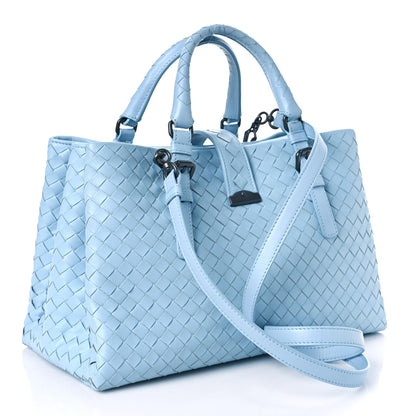 Bottega Veneta Light Calf Intrecciato Small Roma Topazio 3 of 8