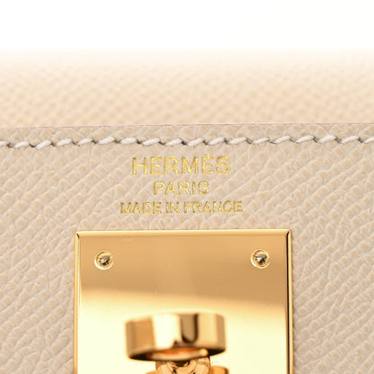 Hermes Epsom Kelly Sellier 28 Craie 6 of 12