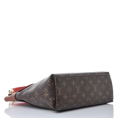 Louis Vuitton Monogram Tuileries Besace Caramel Rouge 4 of 12