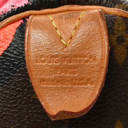 Louis Vuitton Monogram Roses Speedy 30 6 of 11