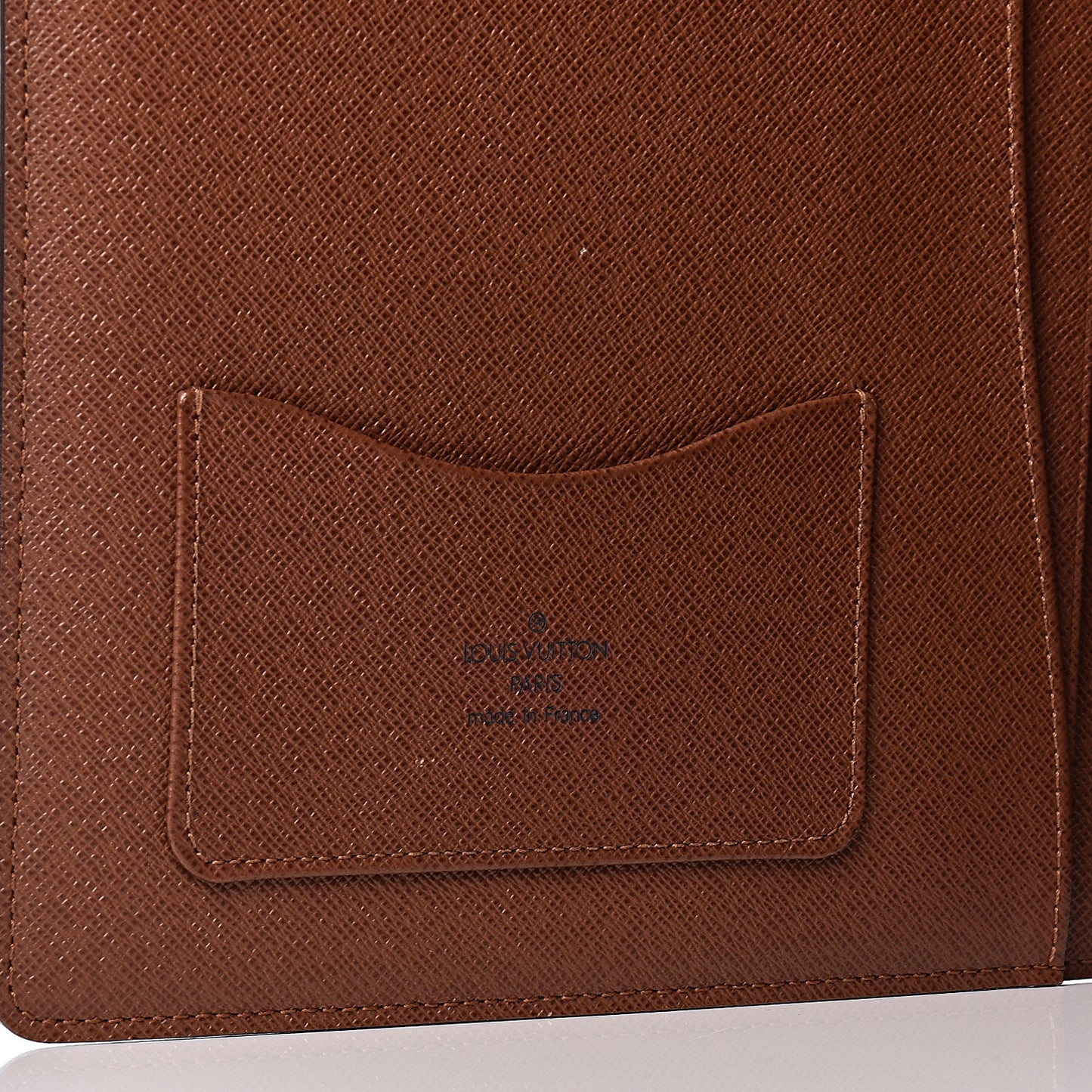 Monogram Large Desk Agenda Cover