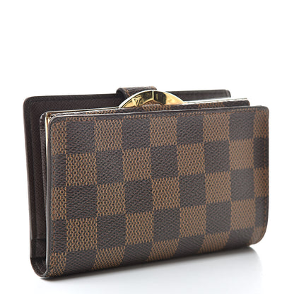Louis Vuitton Damier Ebene French Purse Wallet 3 of 9