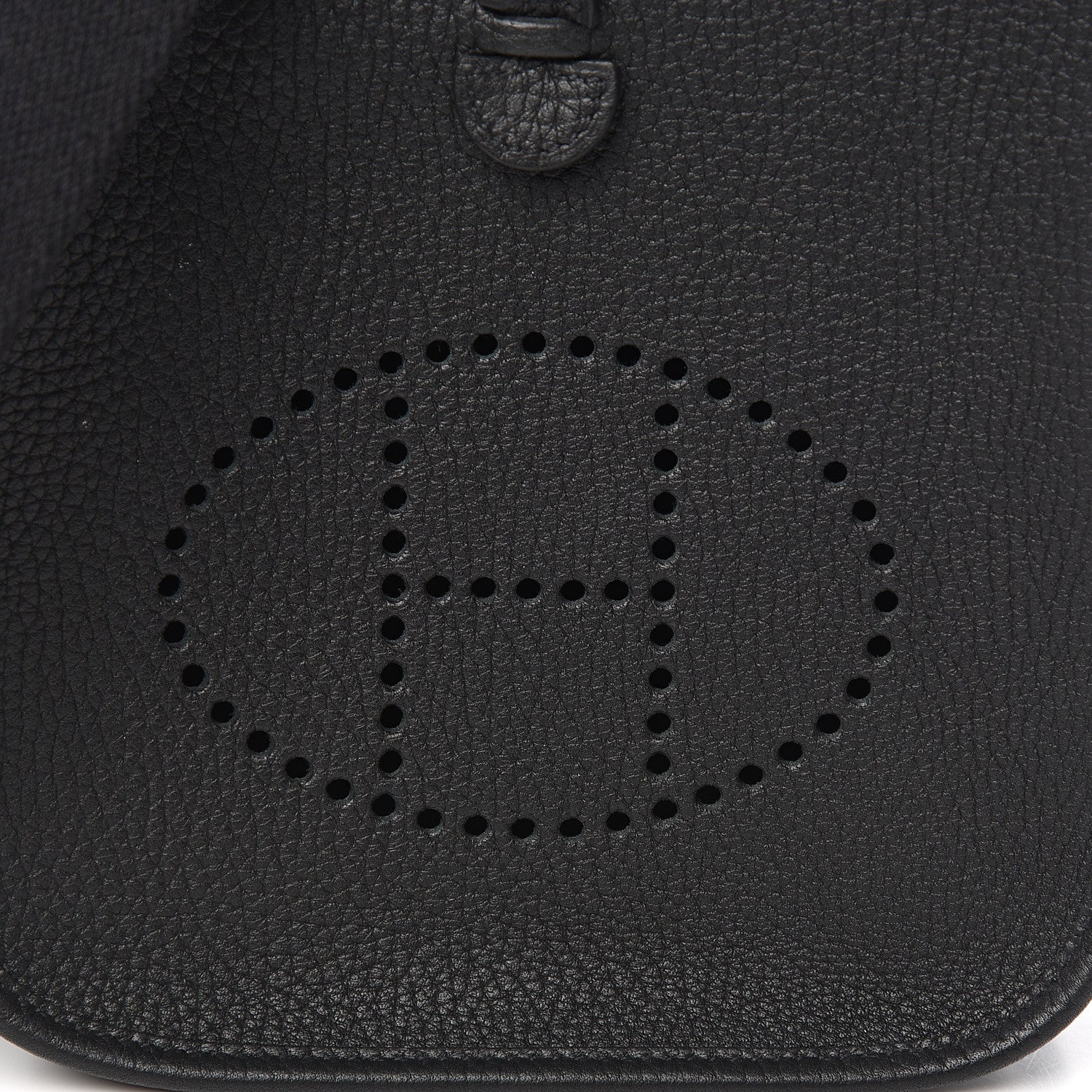 Hermes Taurillon Clemence Evelyne TPM Black 9 of 10