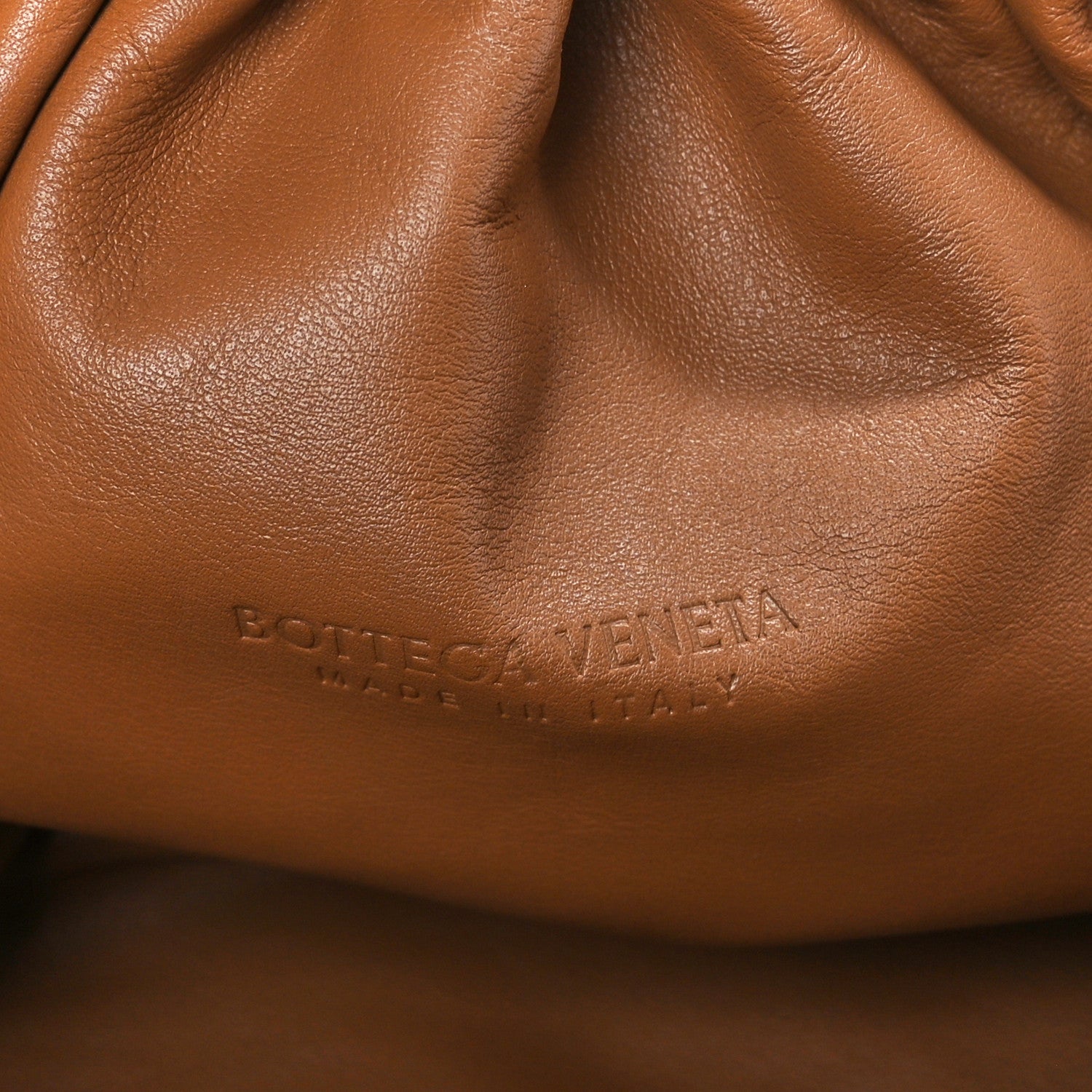 Bottega Veneta Smooth Butter Calf The Pouch Oversized Clutch Cammello 6 of 11