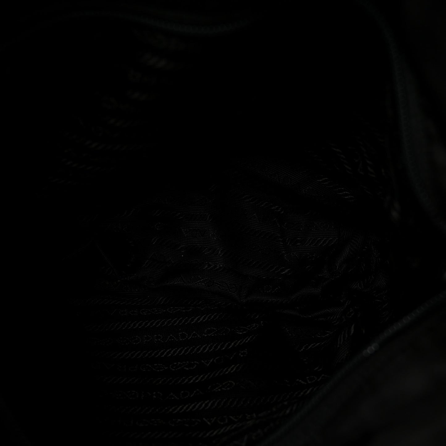 Tessuto Nylon Shopping Tote Black
