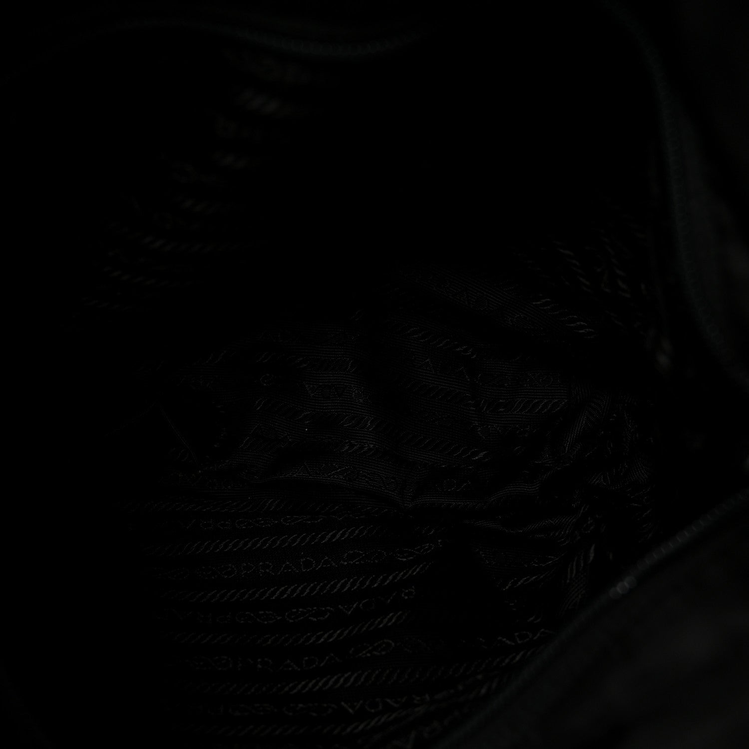 Prada Tessuto Nylon Shopping Tote Black 5 of 9