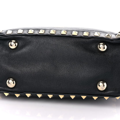 Valentino Garavani Vitello Mini Rockstud Tote Black 16 of 29