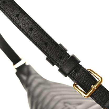 Louis Vuitton Calfskin Quilted New Wave Bumbag Black 12 of 12