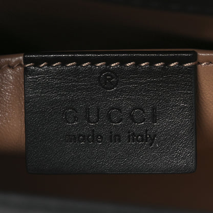 Gucci Nappa Pearl Studded Mini Queen Margaret Broadway Shoulder Bag Black 6 of 11