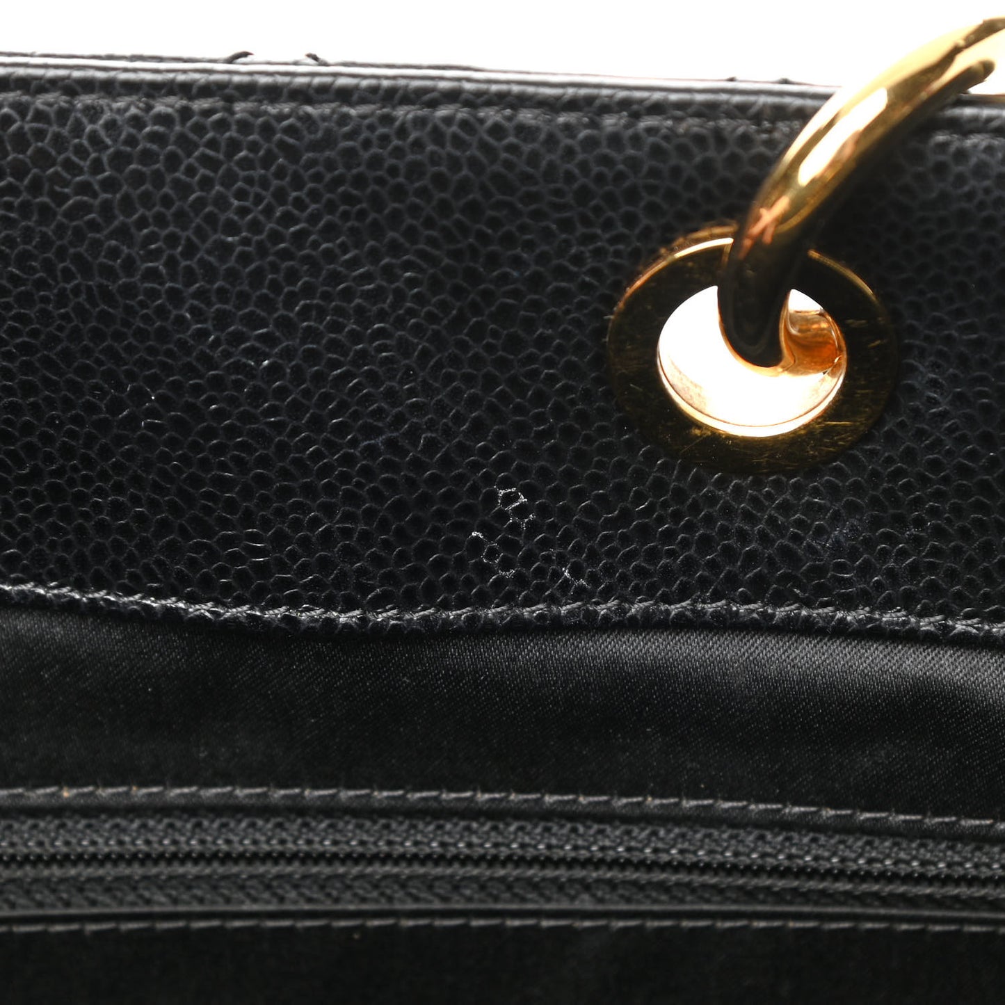 Caviar Quilted XL Grand Shopping Tote GST Black