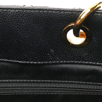 Chanel Caviar Quilted XL Grand Shopping Tote GST Black 11 of 12