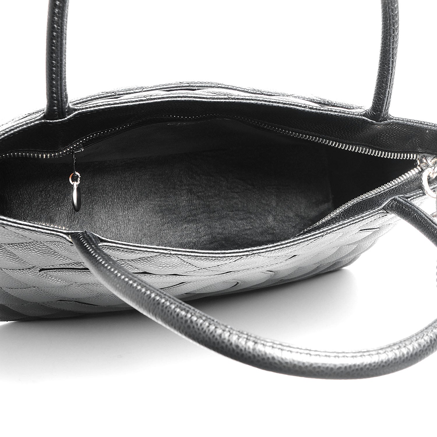 Chanel Caviar Medallion Tote Black 7 of 7