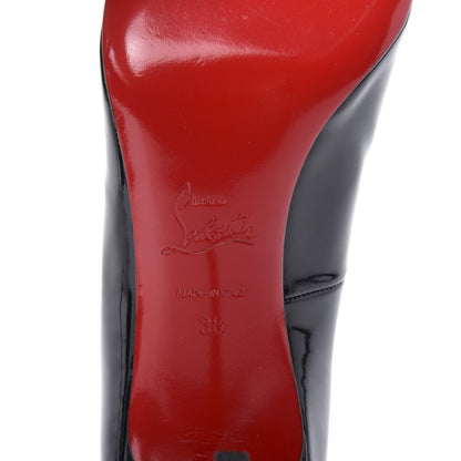 Christian Louboutin Patent Simple 85 Pumps 38 Black 7 of 8