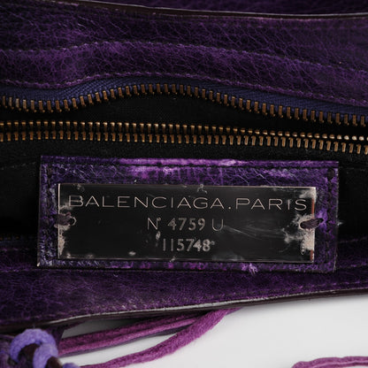 Balenciaga Agneau Classic Hardware City Violet 6 of 9
