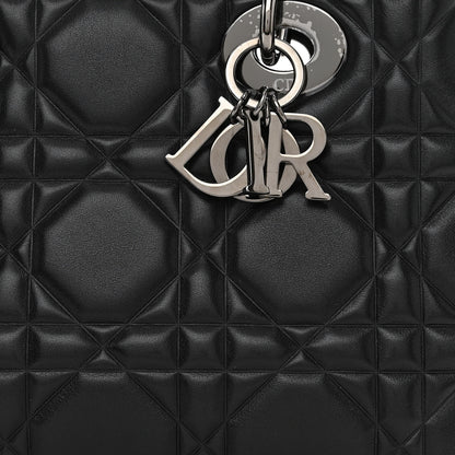 Christian Dior Lambskin Cannage The Lady 95.22 Black 8 of 11