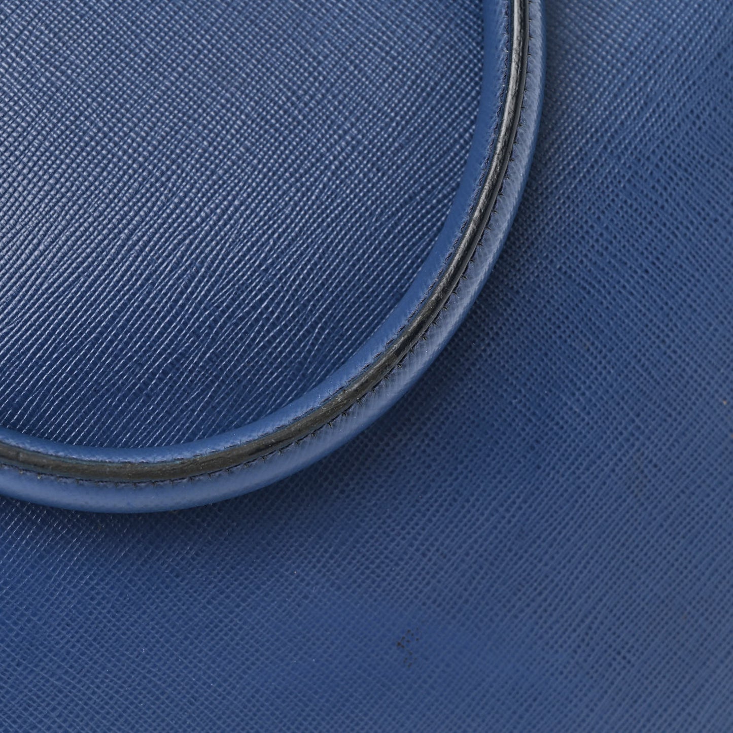 Saffiano Lux Large Galleria Double Zip Tote Bluette