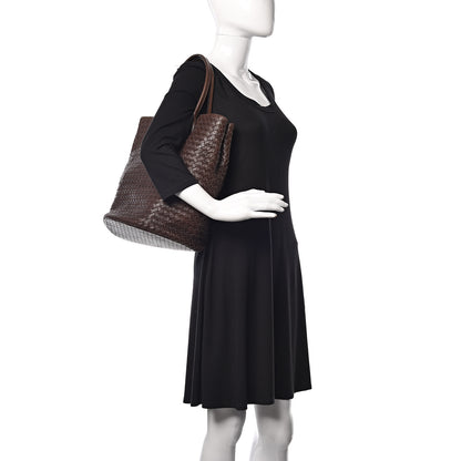 Bottega Veneta Nappa Intrecciato Tote Ebano 2 of 14
