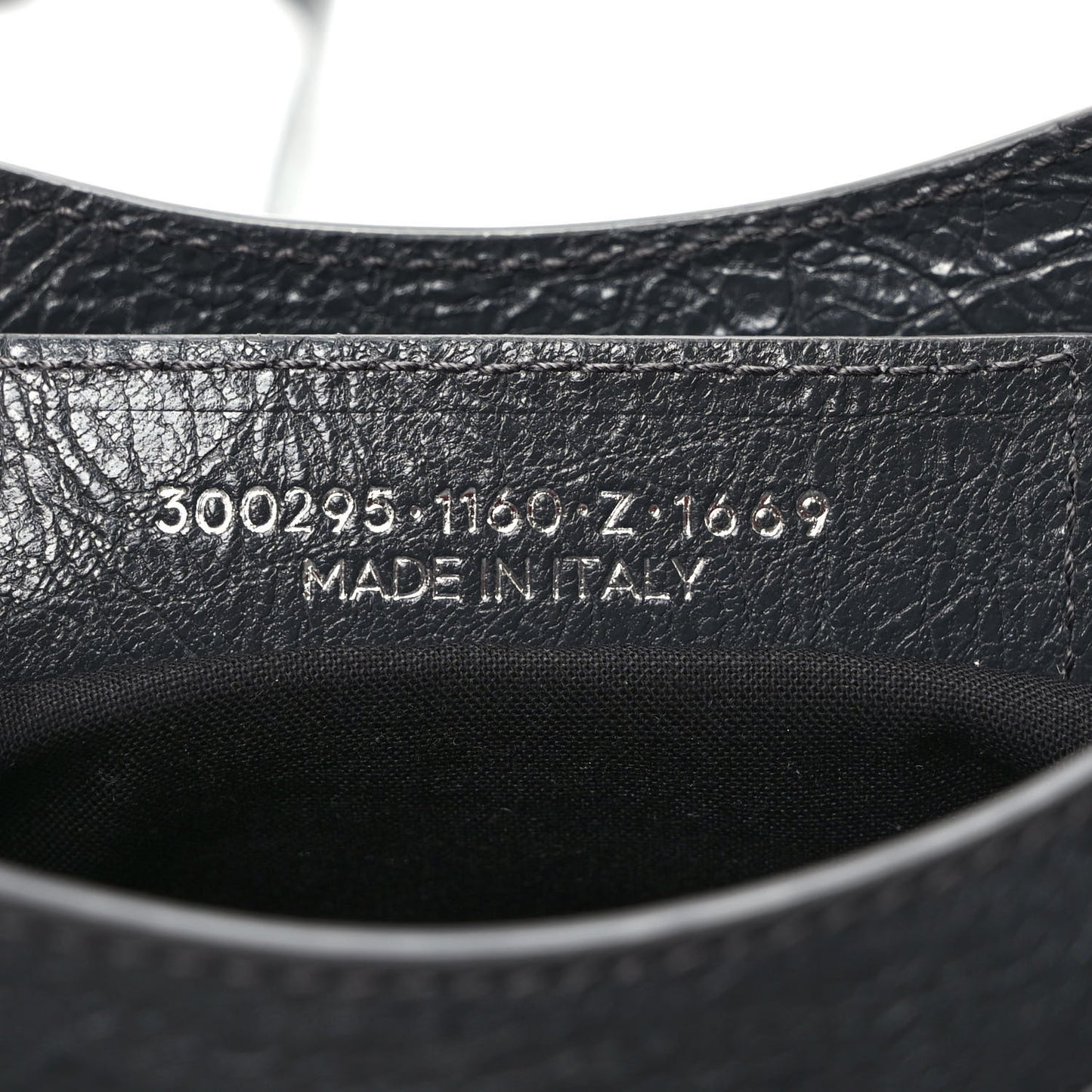 Agneau Classic Silver Hardware Mini City Logo Strap Gris Fossile White