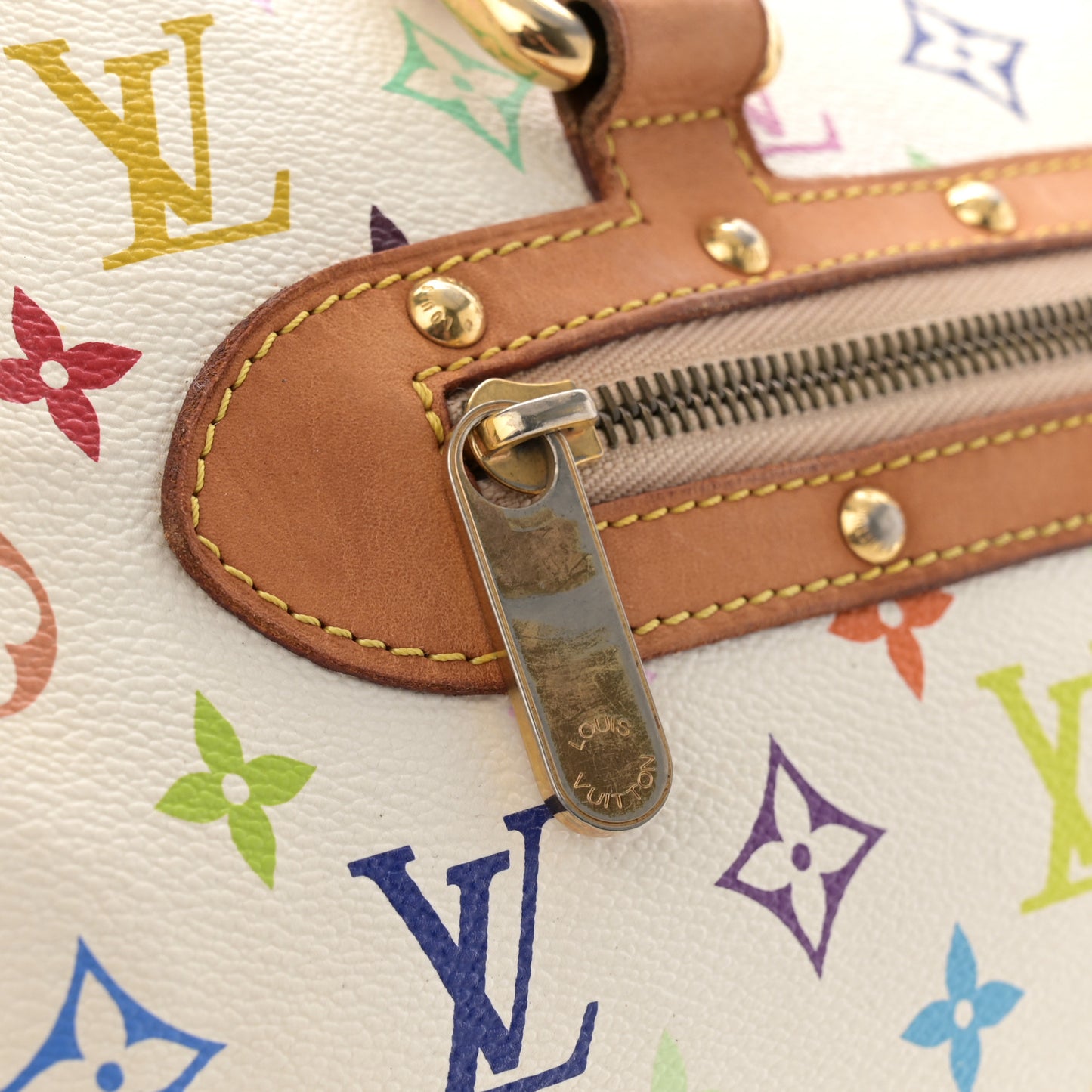 Monogram Multicolor Rita White