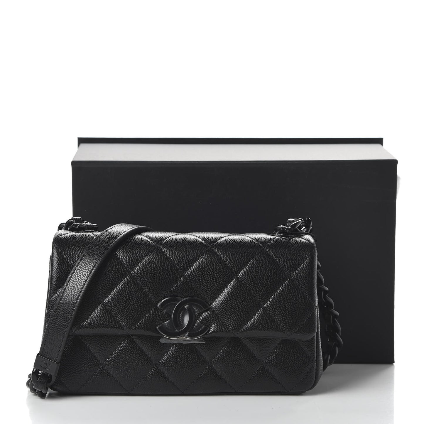 Caviar Quilted My Everything Small Flap Black