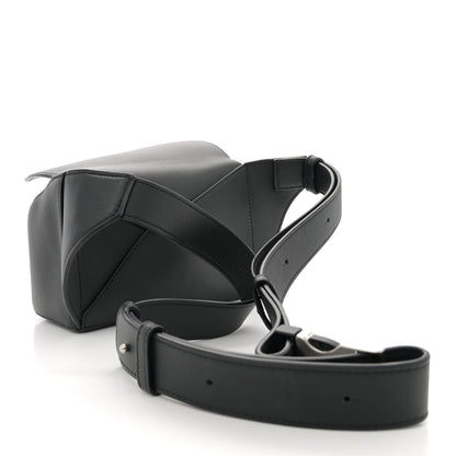 Loewe Calfskin Mini Puzzle Bumbag Black 3 of 10