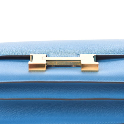Hermes Evercolor Constance 18 Bleu Azteque 15 of 20