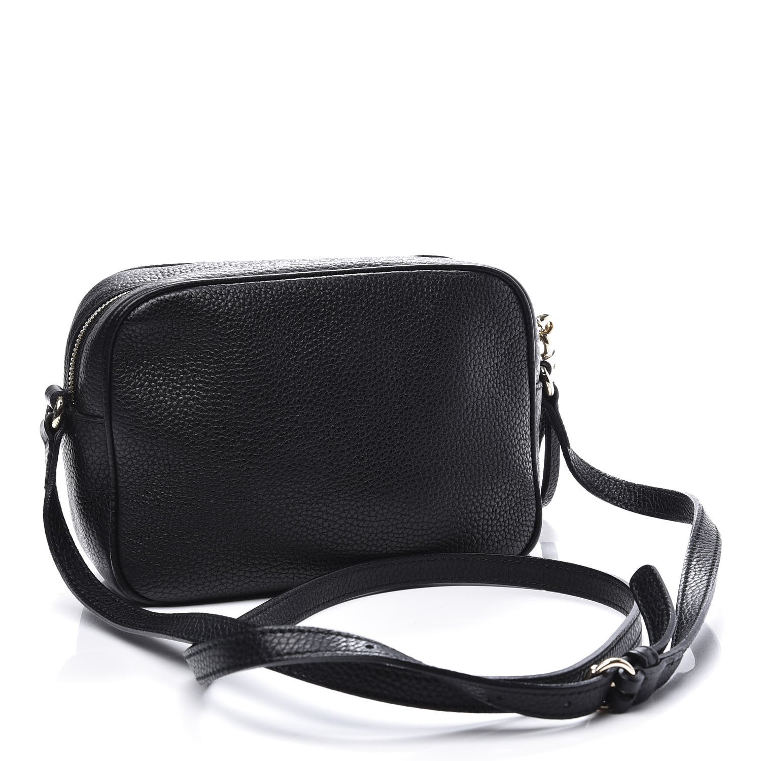 Gucci Pebbled Calfskin Small Soho Disco Bag Black 2 of 11