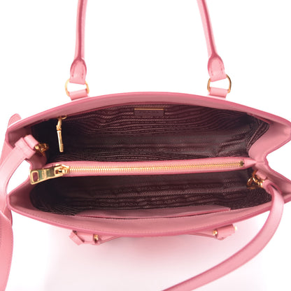 Prada Saffiano Lux Medium Tote Petalo 6 of 15
