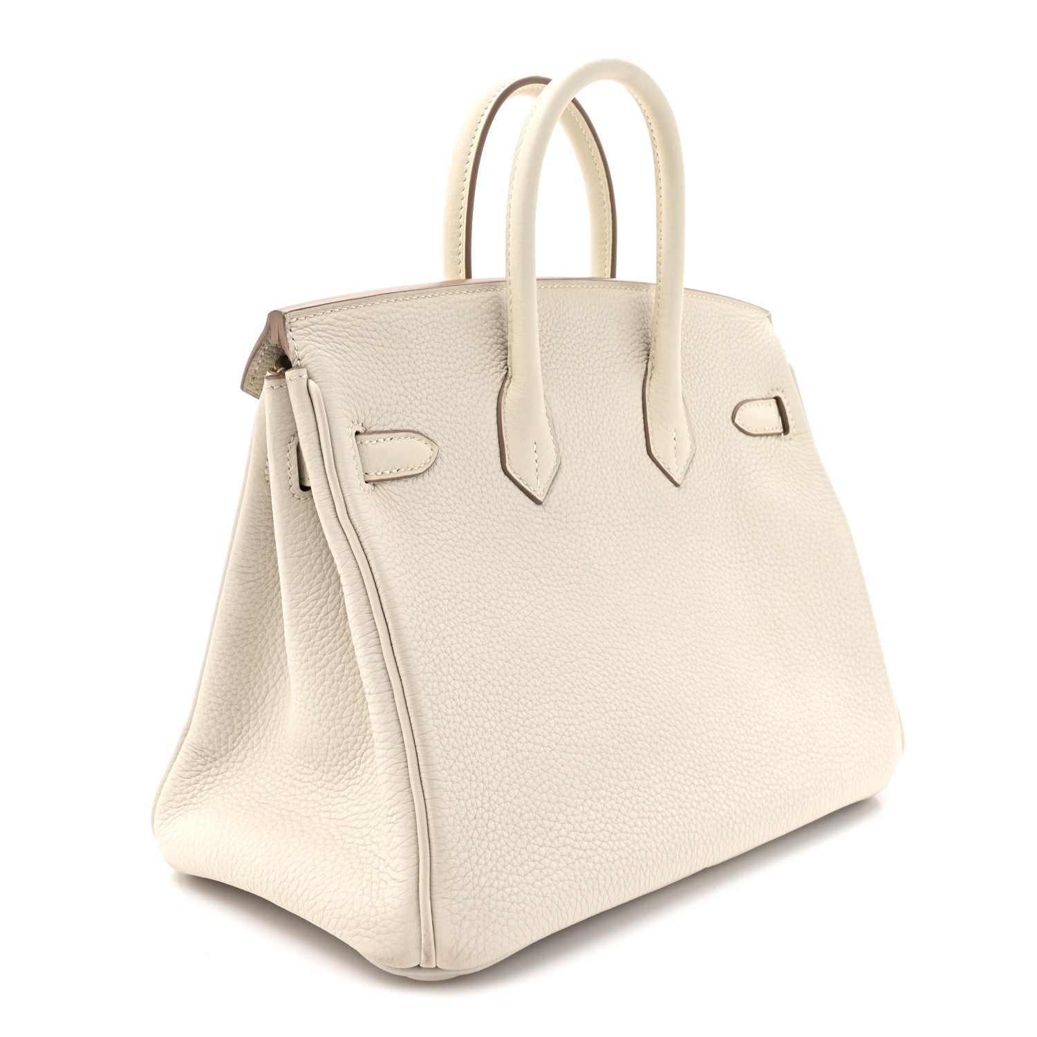 Hermes Togo Birkin 25 Gris Pale 3 of 12