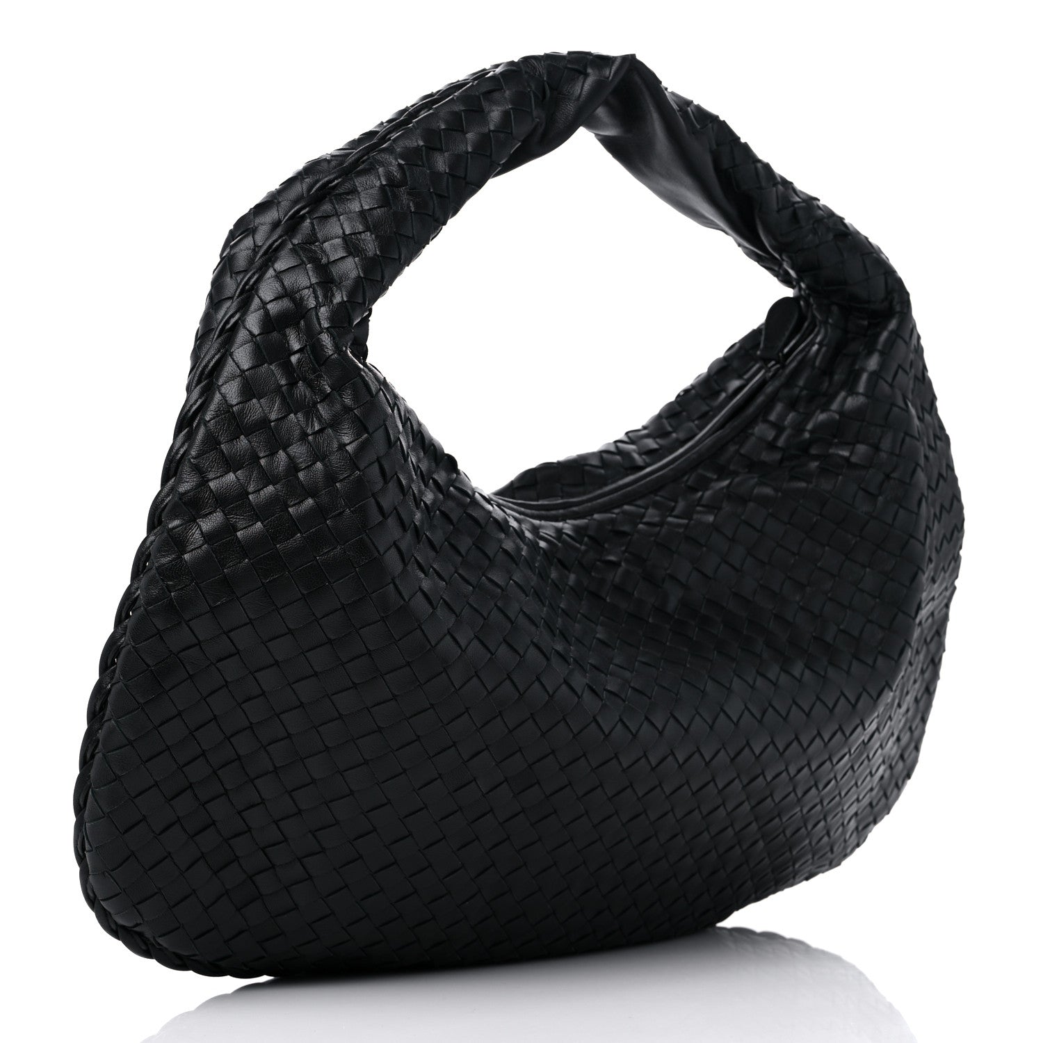 Bottega Veneta Nappa Intrecciato Large Veneta Hobo Black 3 of 8