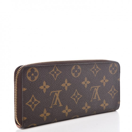Louis Vuitton Monogram Clemence Wallet Rose Ballerine 3 of 7