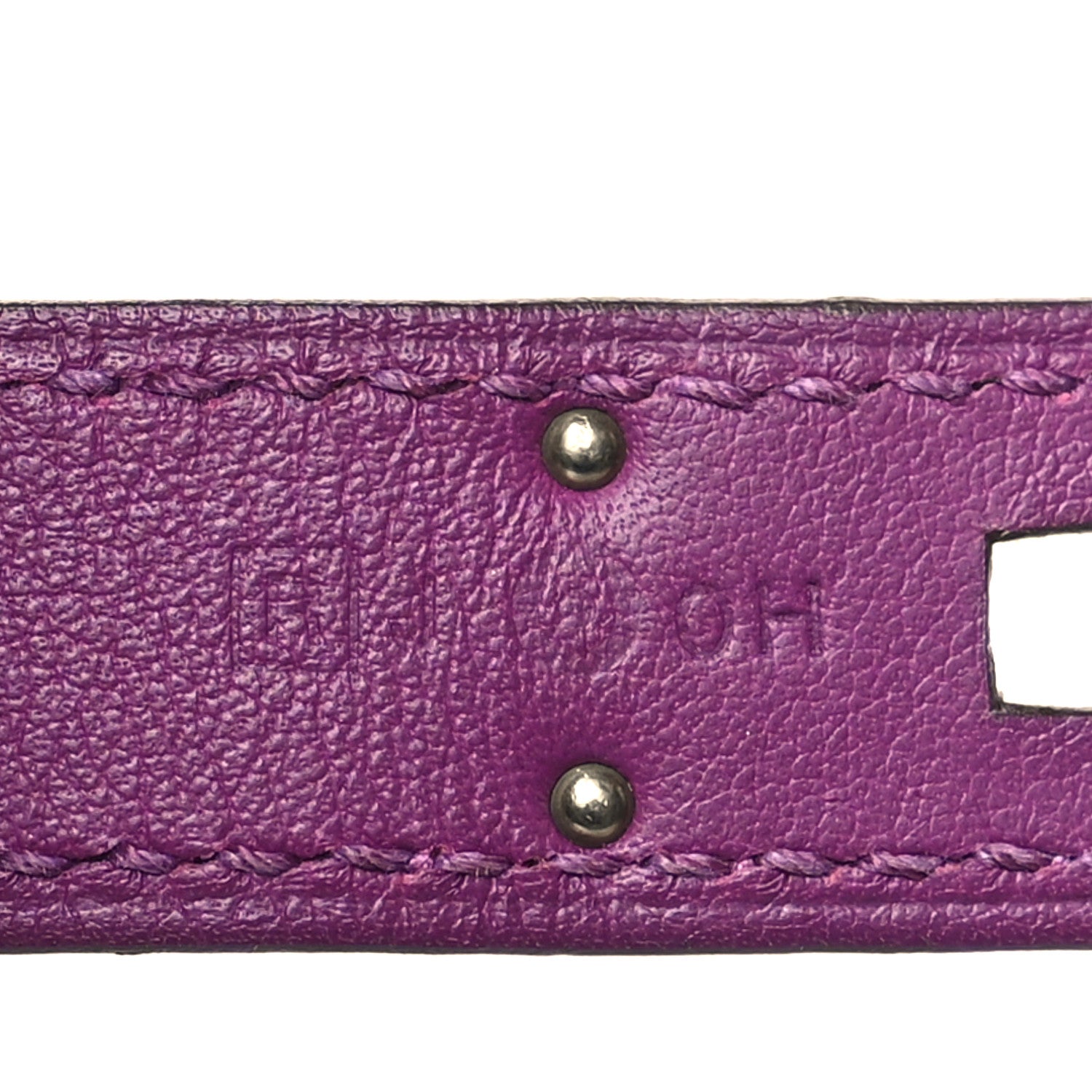 Hermes Veau Swift Mini Sac Berline Anemone Bleu Electrique 7 of 10