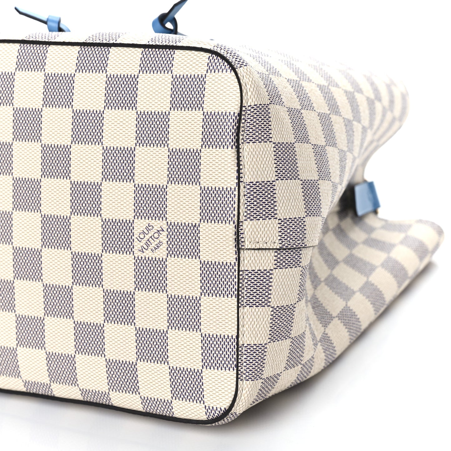 Damier Azur Neonoe MM Bleuet