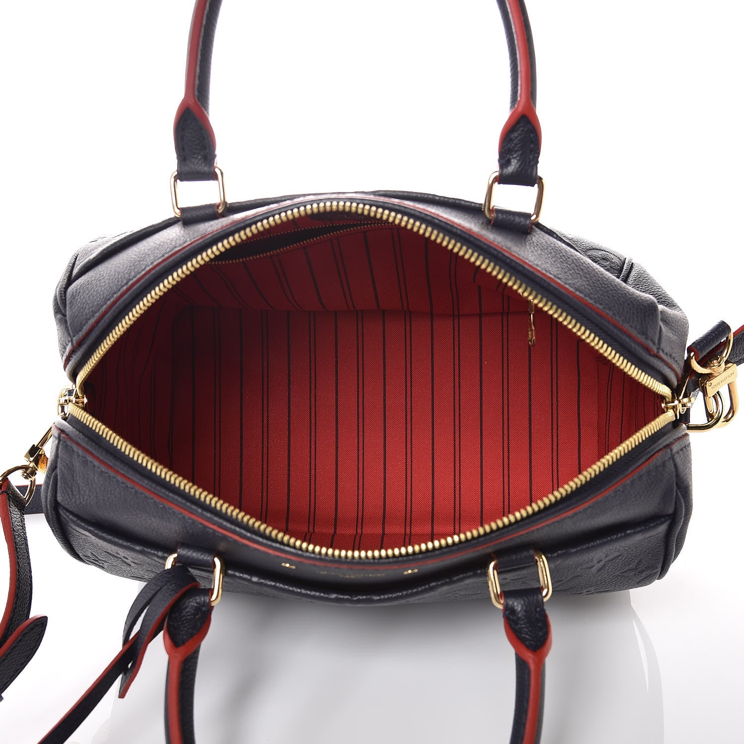 Louis Vuitton Empreinte Speedy Bandouliere 25 NM Marine Rouge 5 of 6