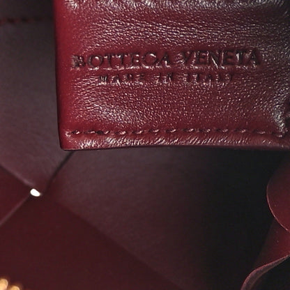 Bottega Veneta Lambskin Maxi Intrecciato Small Cassette Camera Bag Barolo 6 of 9