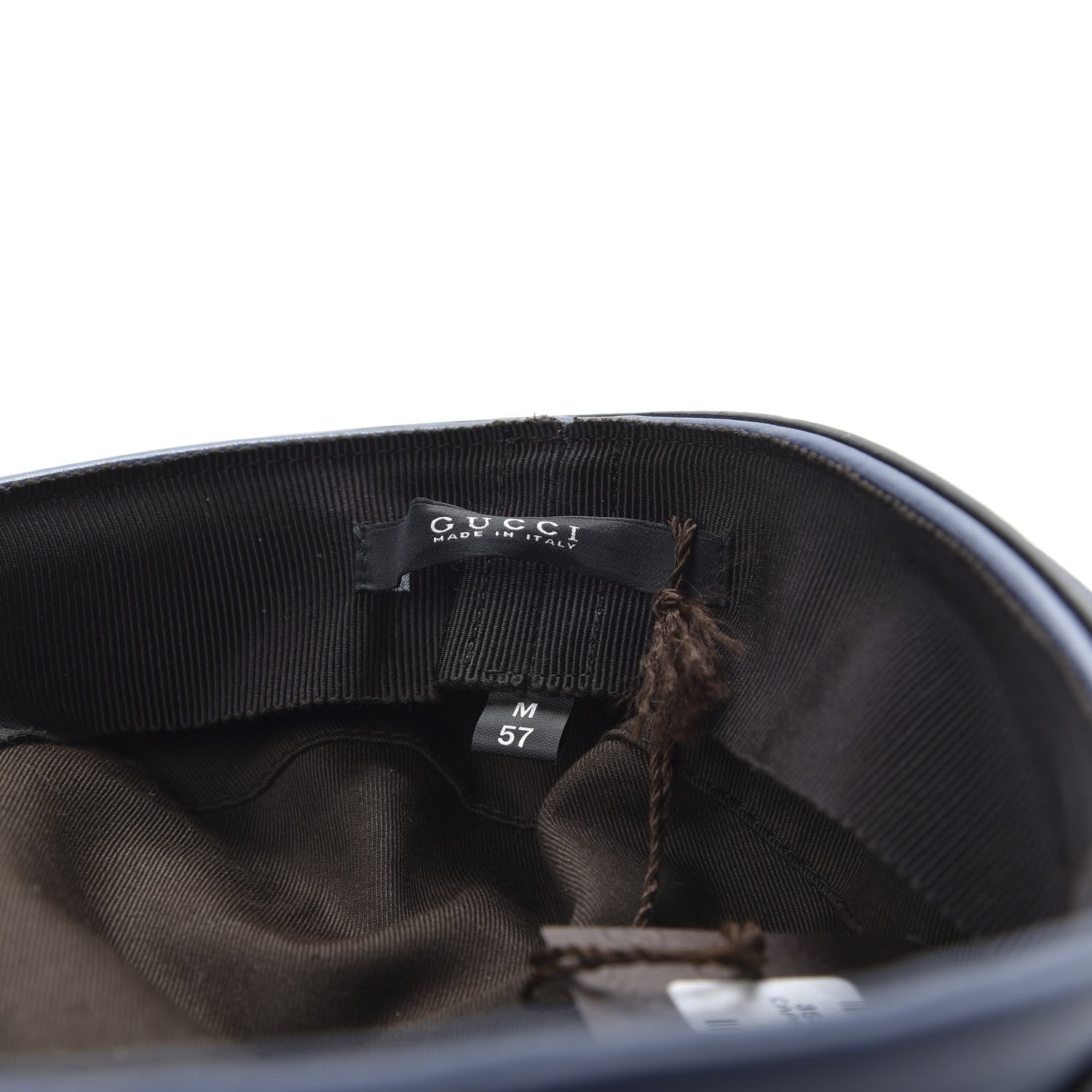 Gucci Calfskin Cellarius Hat M Washed Indigo 7 of 7