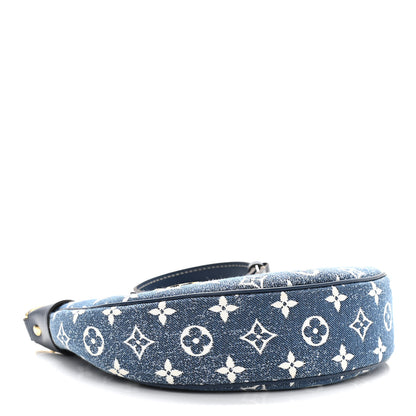Louis Vuitton Monogram Jacquard Denim Loop Bleu 4 of 9