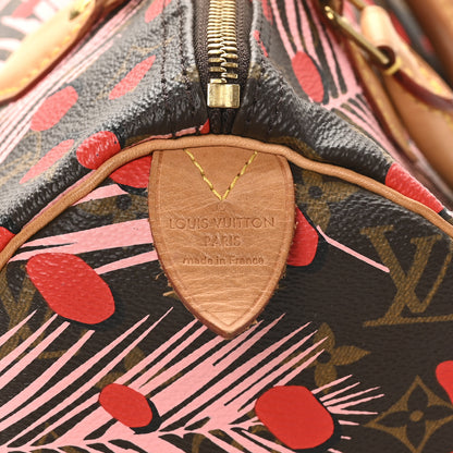 Louis Vuitton Monogram Jungle Dots Speedy 30 Sugar Pink Poppy 6 of 10