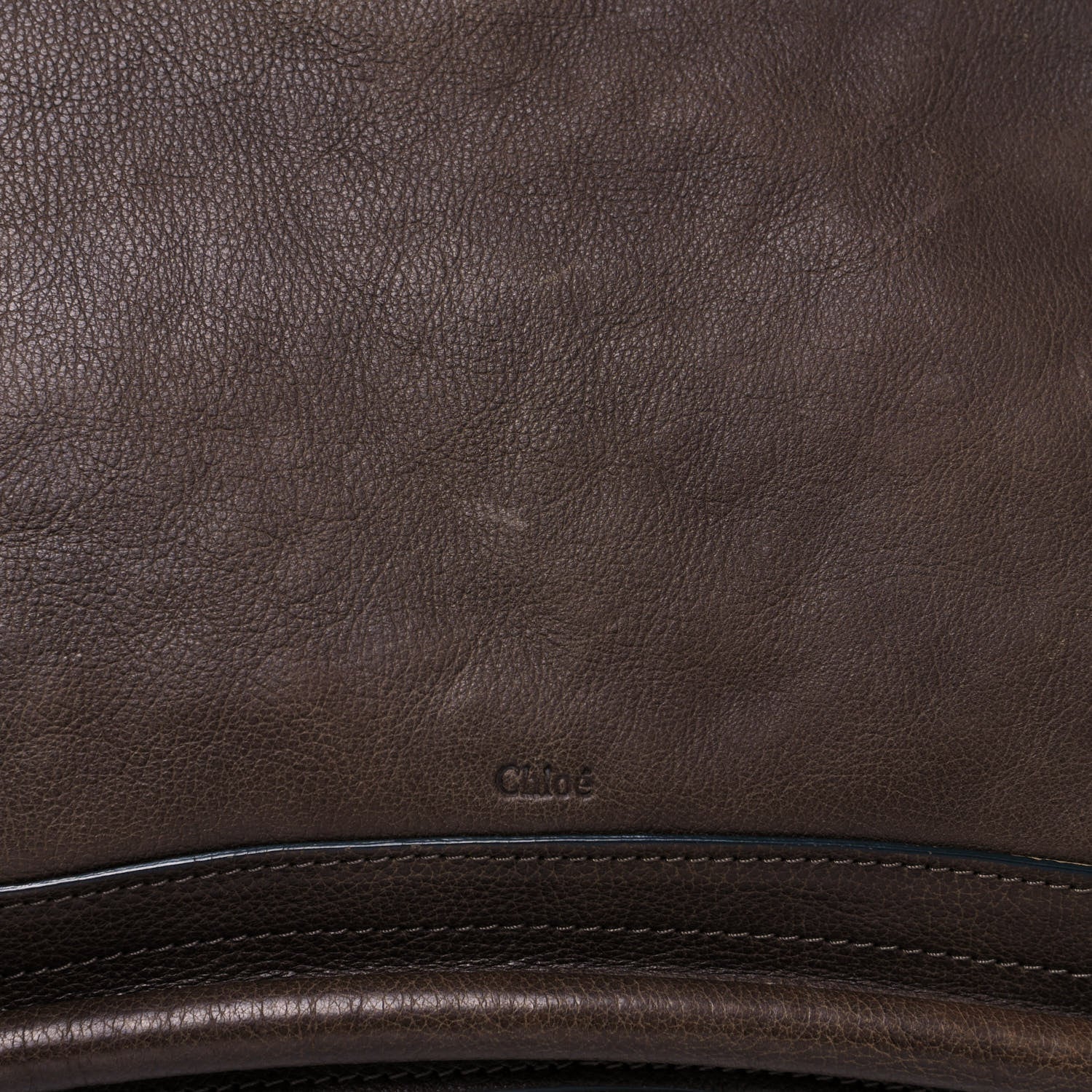 Chloe Calfskin Large Paraty Chocolate 7 of 20