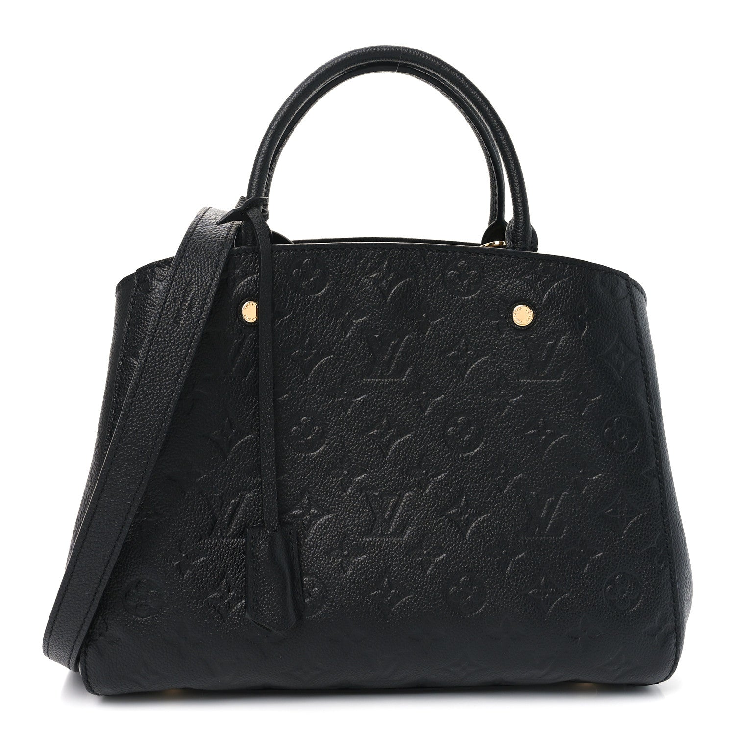 Louis Vuitton Empreinte Montaigne MM Black 1 of 10