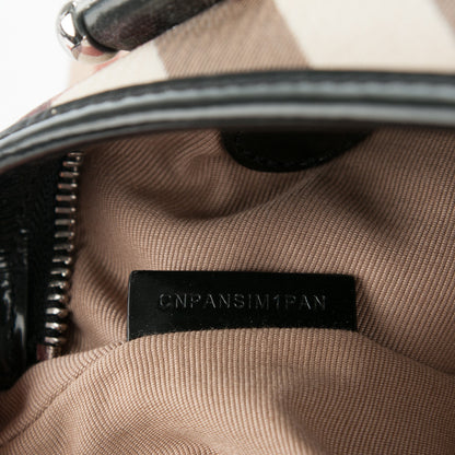 Burberry Supernova Check Stanton Tote Black 7 of 8