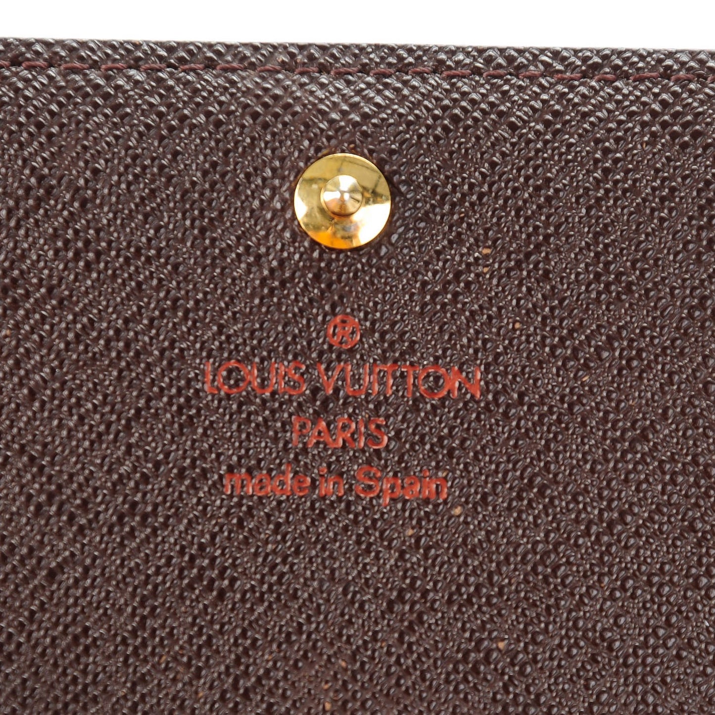 Damier Ebene Porte-Monnaie Tresor Wallet