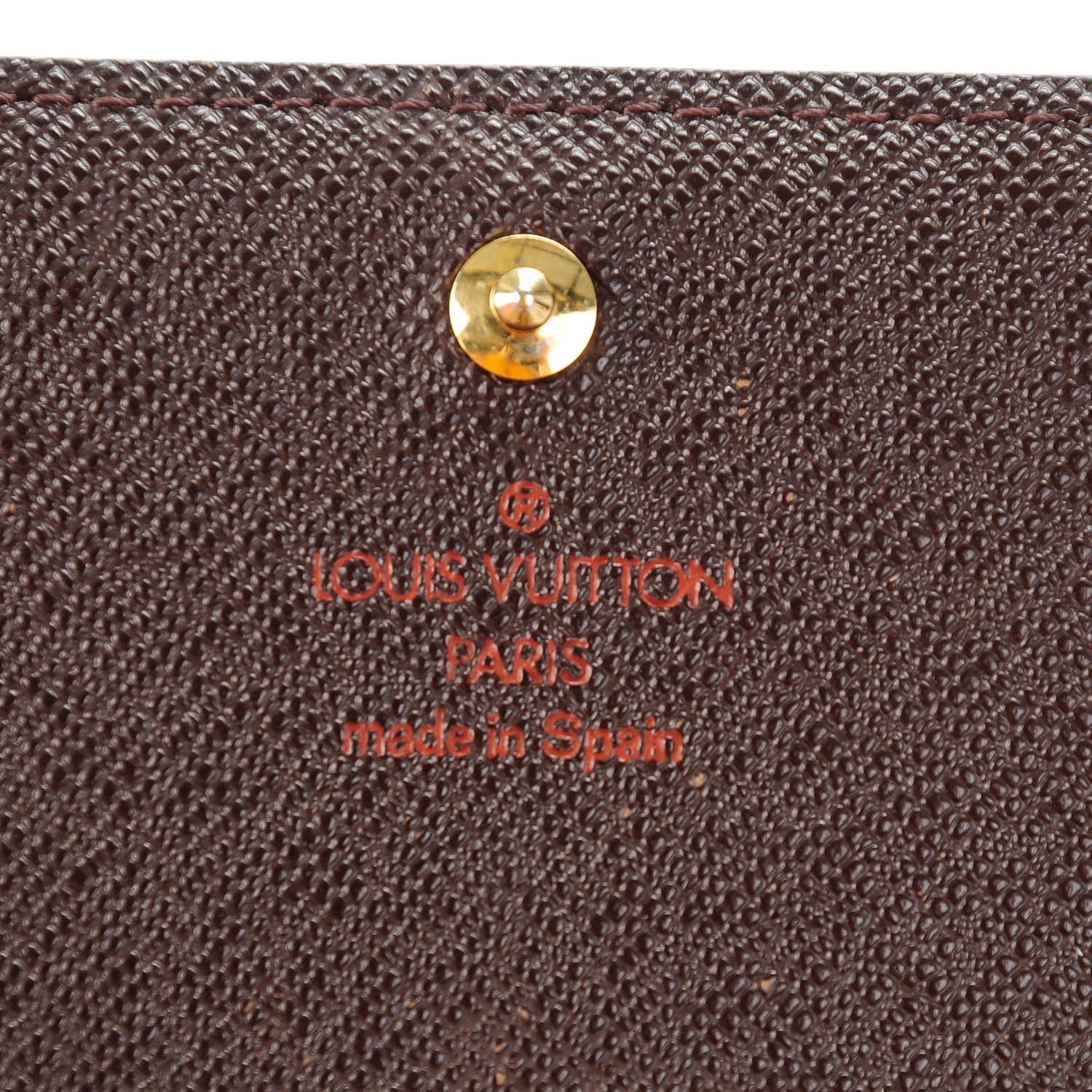 Louis Vuitton Damier Ebene Porte-Monnaie Tresor Wallet 5 of 7